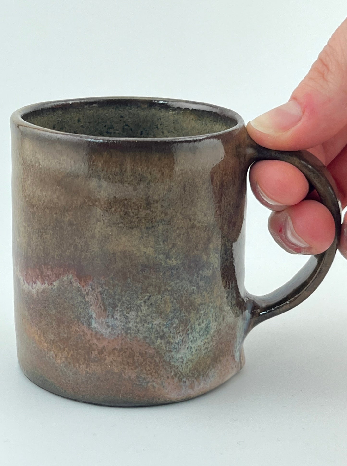 Flat white mug