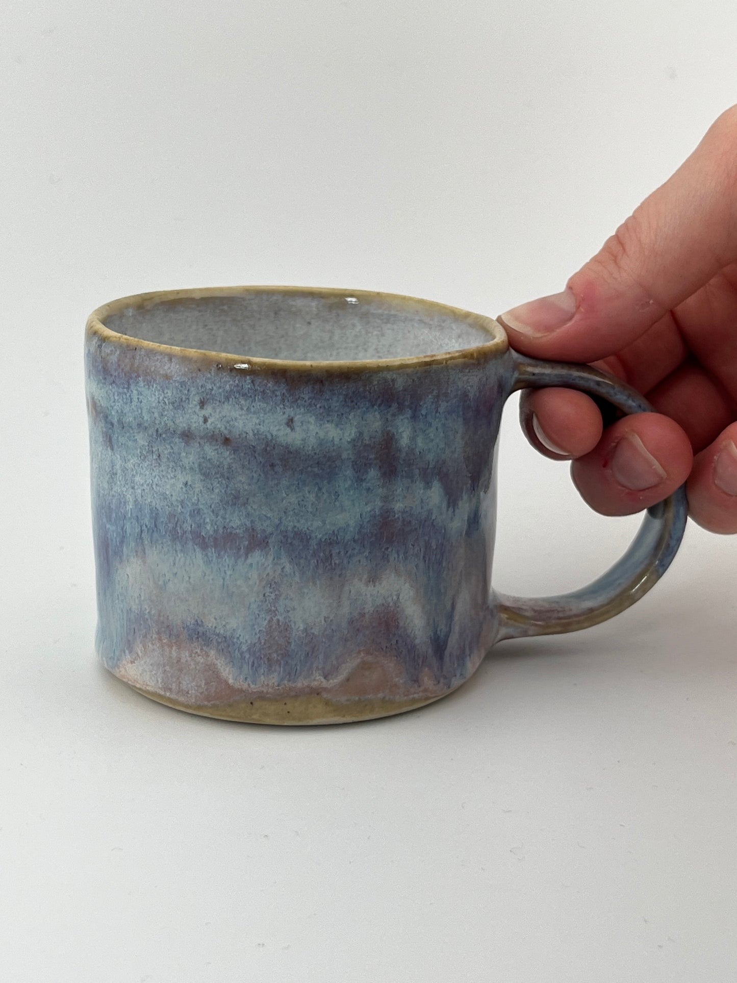 Flat white mug