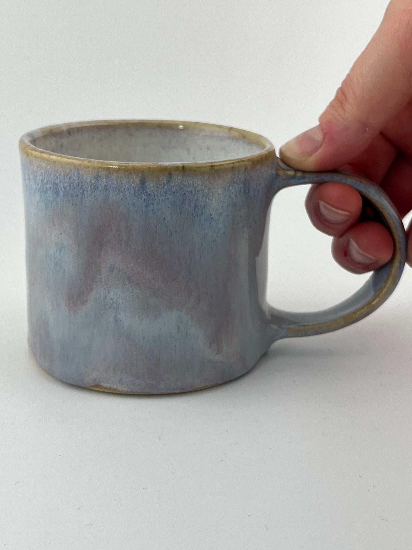 Flat white mug