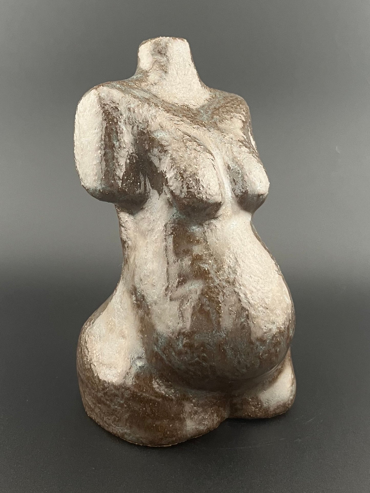 Ceramic female torso