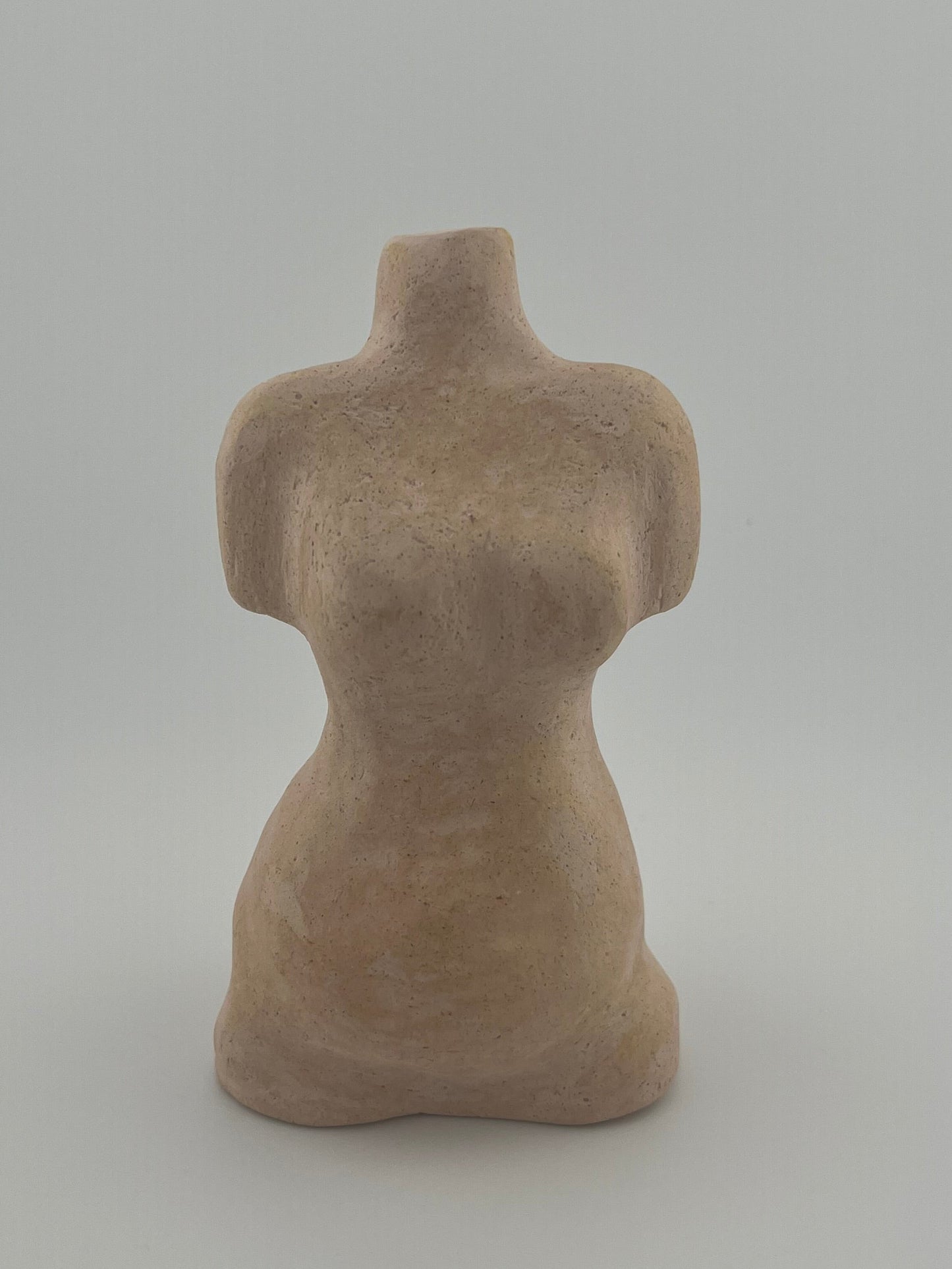 Ceramic female torso
