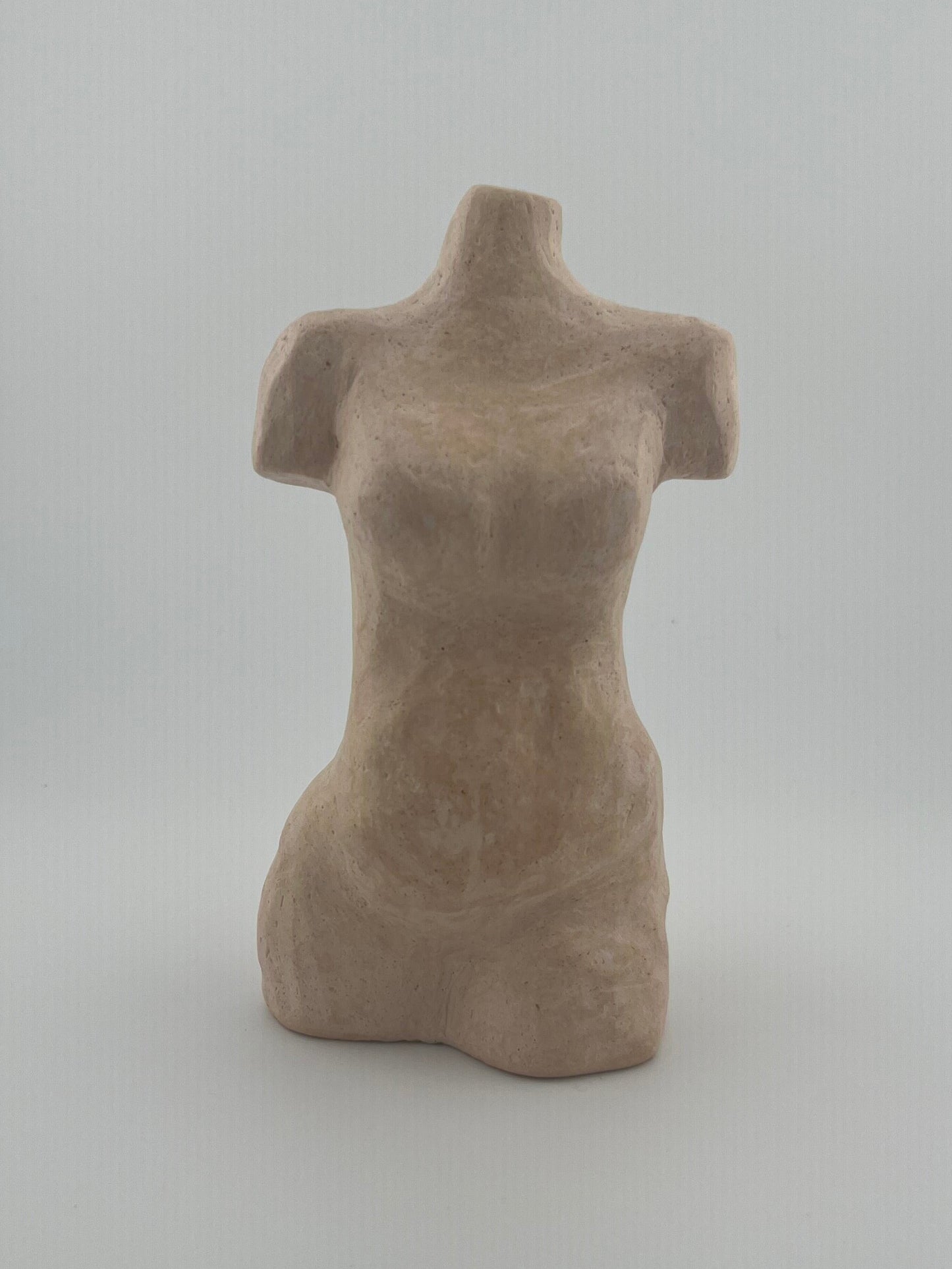 Ceramic female torso