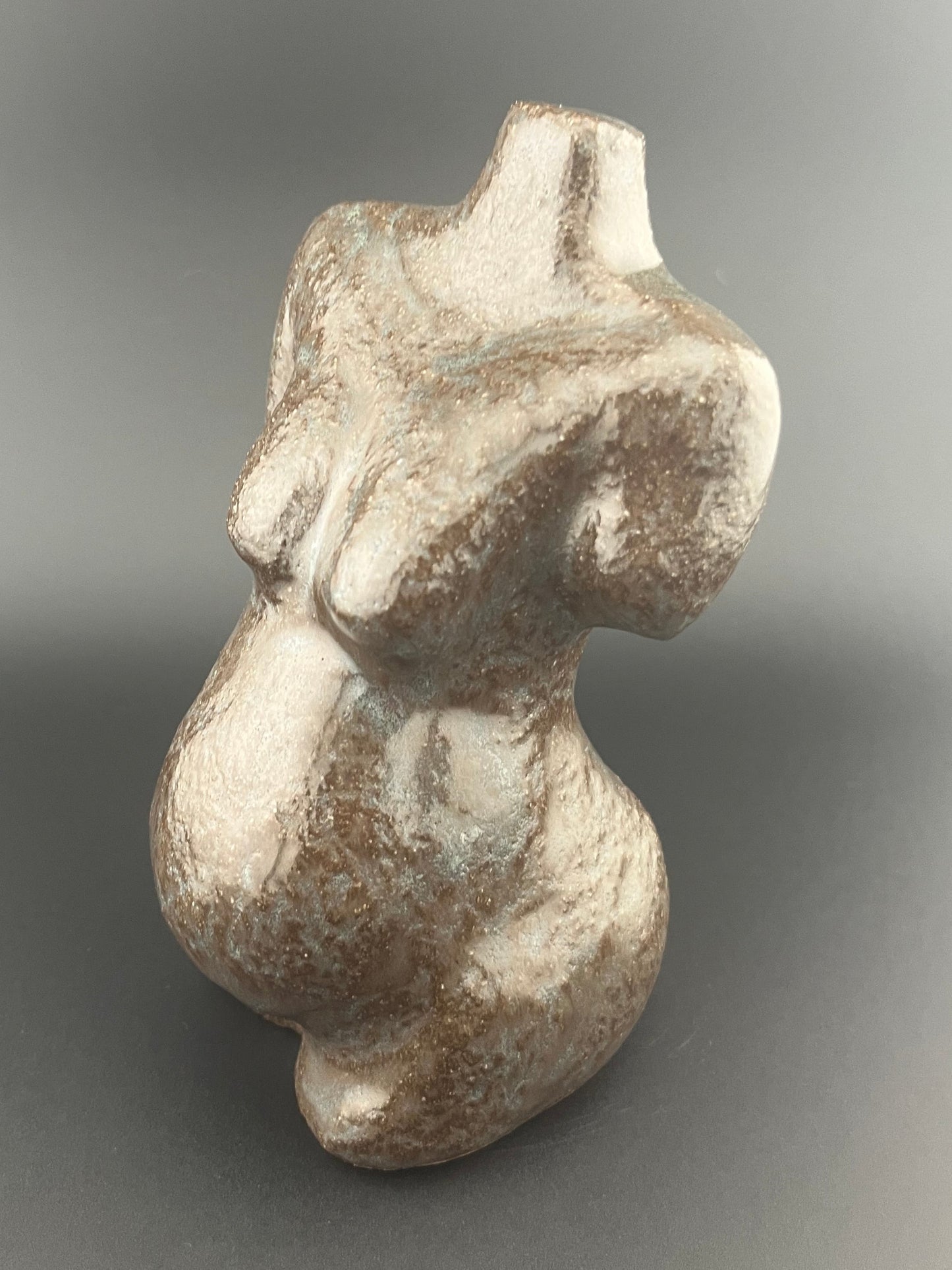 Ceramic female torso