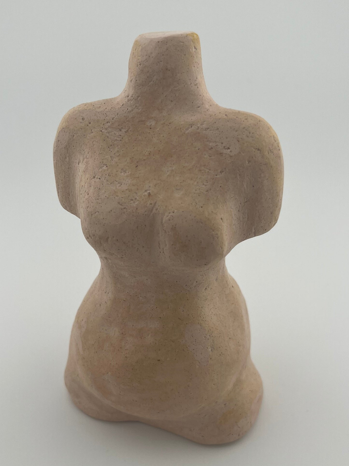 Ceramic female torso