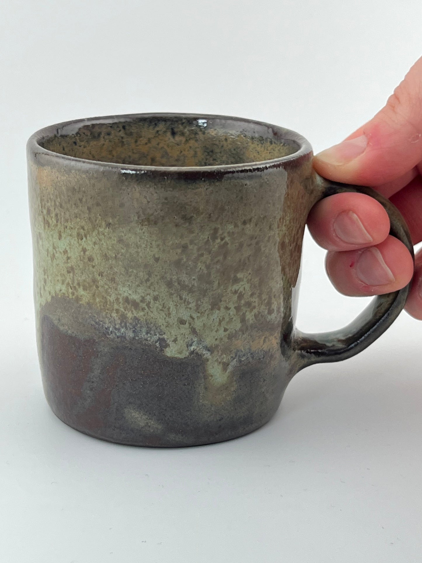 Flat white mug