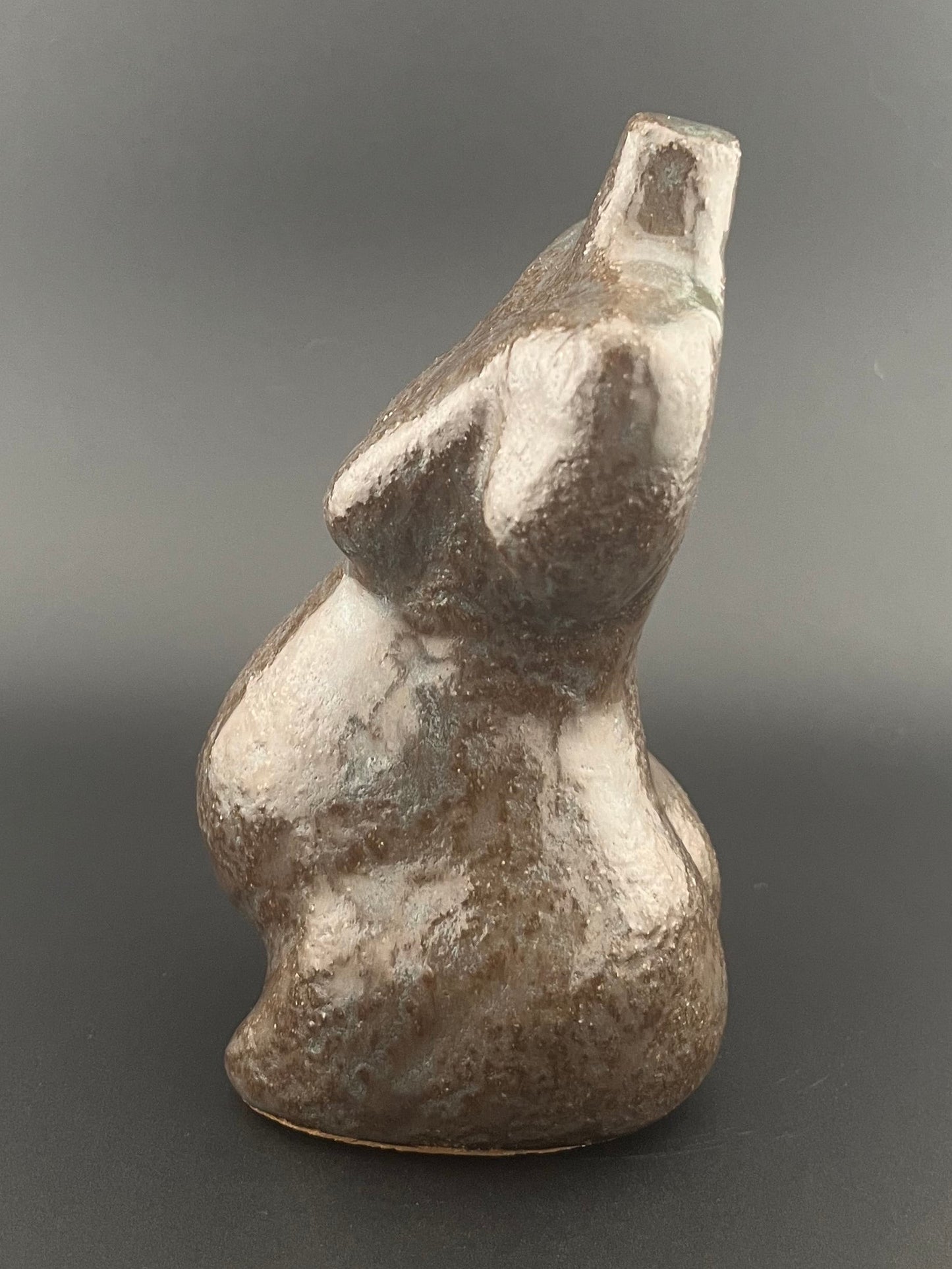 Ceramic female torso