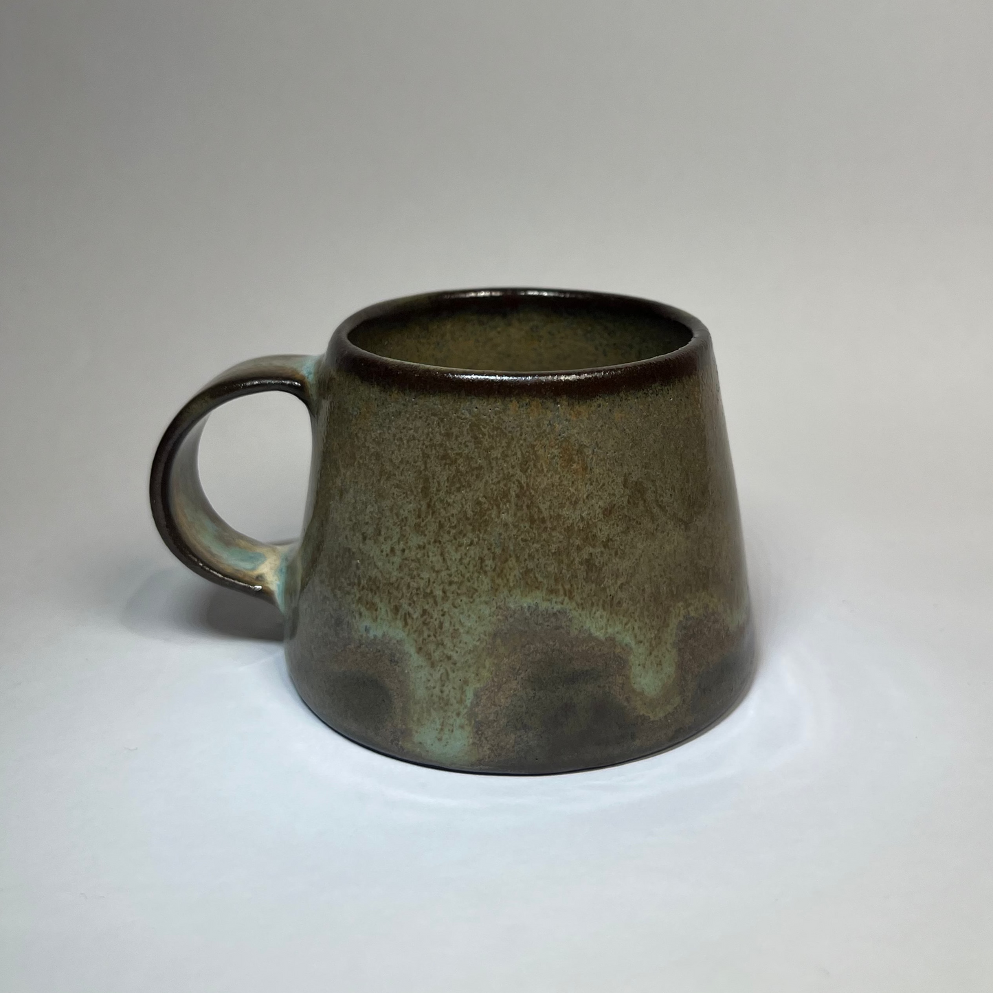 Espresso mug - black/turquoise