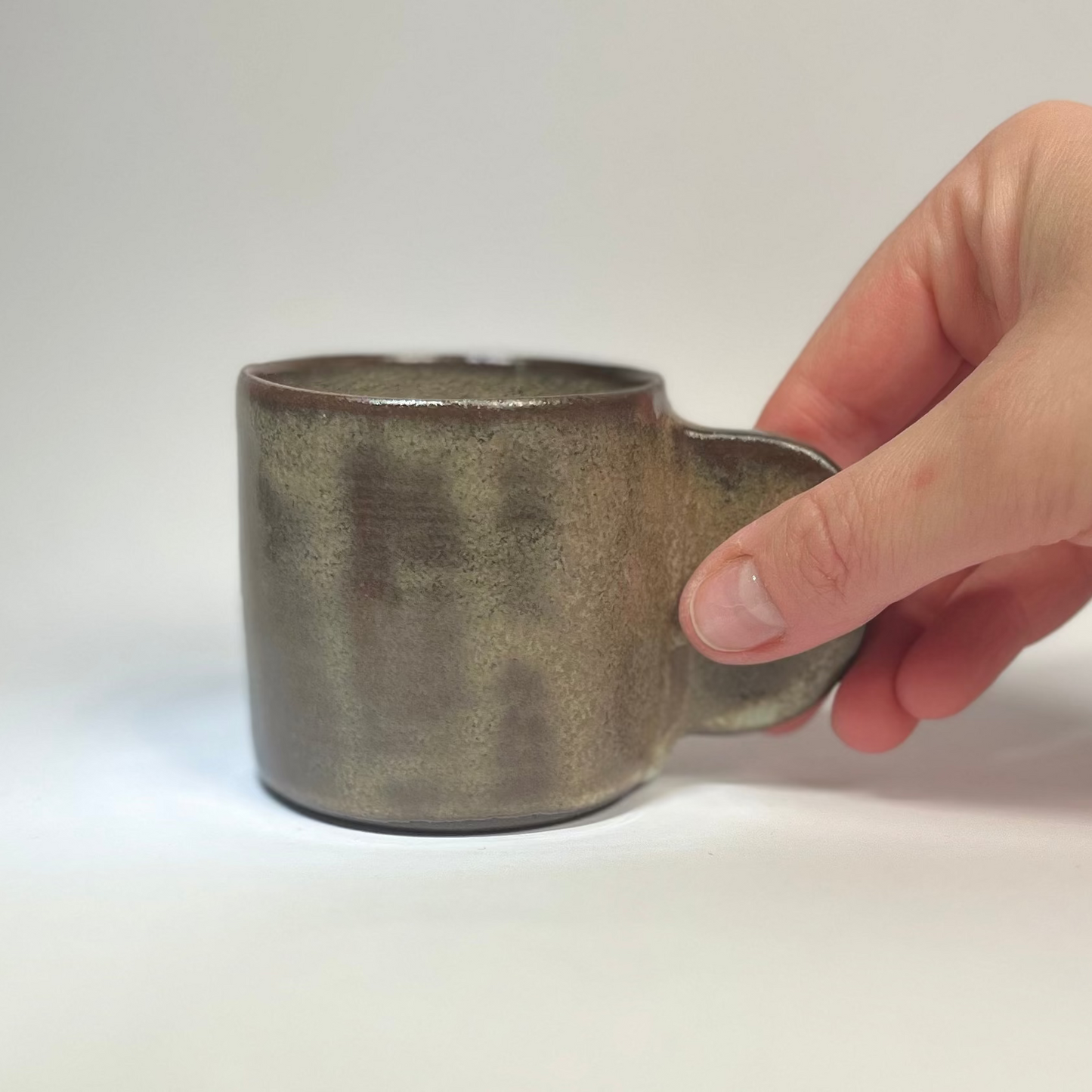 Espresso mug - black/beige